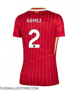 Günstige Liverpool Joe Gomez #2 Heimtrikot Damen 2024-25 Kurzarm